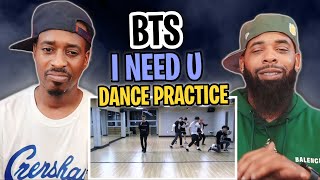 AMERICAN RAPPER REACTS TO -[CHOREOGRAPHY] BTS (방탄소년단) 'I NEED U' Dance Practice