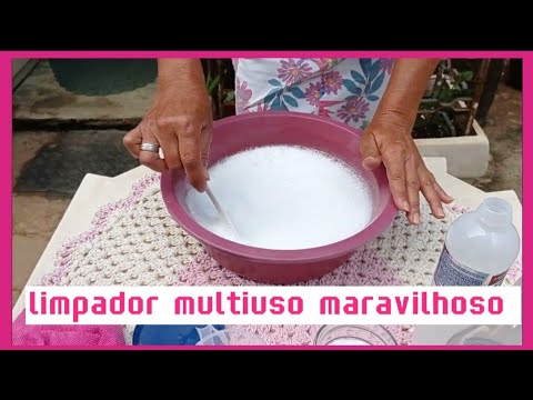FAZENDO LIMPADOR MULTIUSO