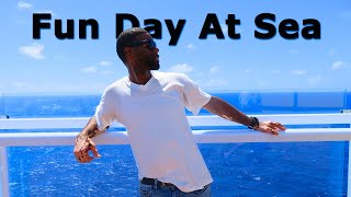 CARNIVAL VISTA CRUISE | FUN DAY AT SEA | DAY 2