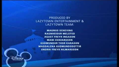Disney Channel Scandinavia - LAZYTOWN - End Credits