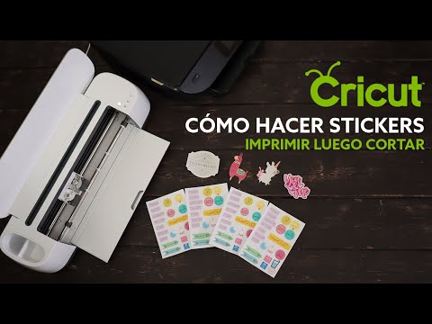 Cricut - Cómo hacer stickers (Die Cut y Kiss Cut)