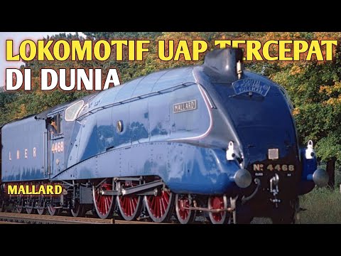 Lokomotif Uap Dengan