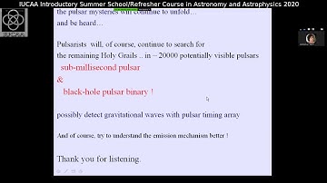 Avinash Deshpande: Introduction to Radio pulsars