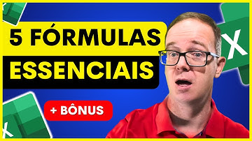 As 5 Fórmulas do Excel que Você PRECISA Conhecer (Excel para Iniciantes)