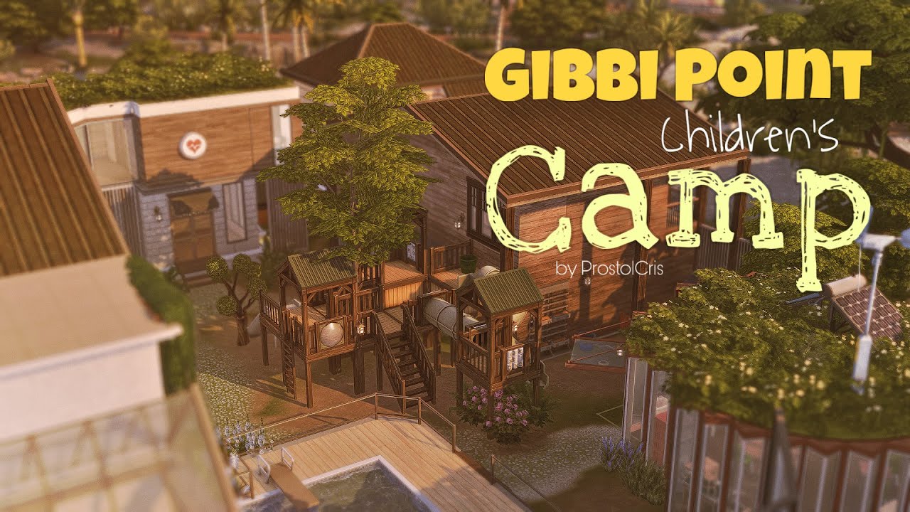Детский Центр в Гибби Пойнт | Строительство The Sims 4 | No CC