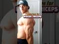 3 Exercises for Bigger Triceps