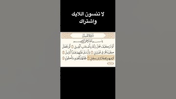 سوره ( الفيل )