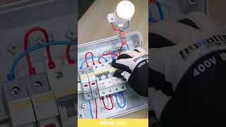 Combiner Box Wiring: Pv Fuse, MCB, SPD & Live Line Status Display.