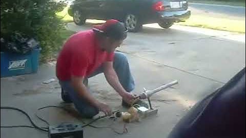 Dynajet pulse jet engine start up