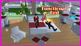New Tutorial Custom White And Gray Bedroom For Twins Sakura School Simulator
