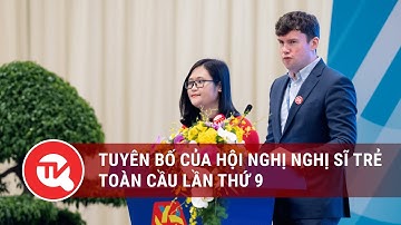 Tuyên bố của Hội nghị nghị sĩ trẻ toàn cầu lần thứ 9 | Truyền hình Quốc hội Việt Nam