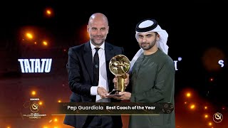 Pep Guardiola awarded Best Coach