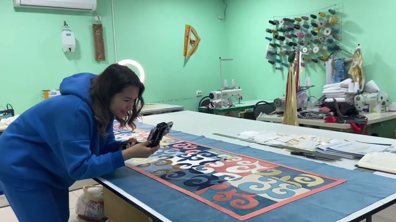 Сіздерге арнап түсірген курстан бэкстейдж 🤩/Құрақ курсы. Абстракция курс .