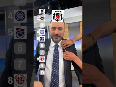 İşte benim sıralamam! Süper Lig’in en iyi takımı…? #süperlig #beşiktaş #fenerbahçe #galatasaray