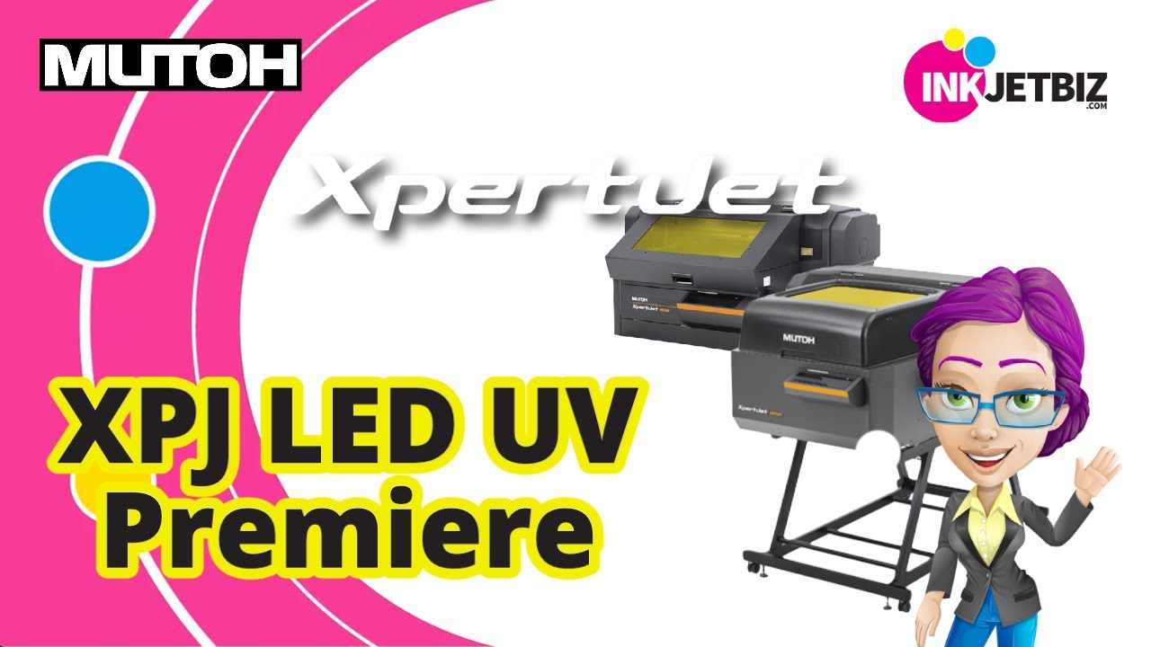 Direct to Film UV Printing  Mutoh XpertJet 661UF 