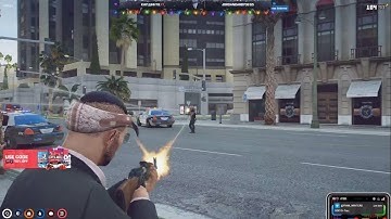 Cg vs cops shootout before tsunami l GTA NoPixel 3.0