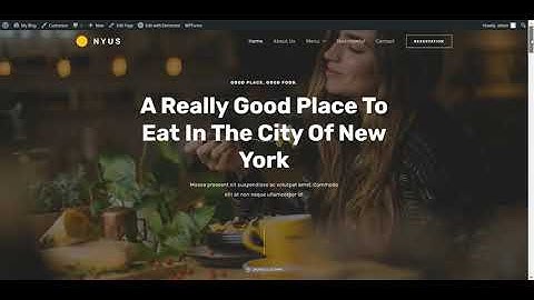 How To Make Deli Restaurant Website In Wordpress Using Elementor