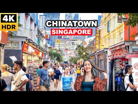 Video: Einkaufszentren in Chinatown, Singapur