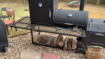 Starting a Fire: Offset Smoker/Stick Burner Cooker