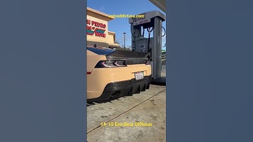 14-15 Evo rear diffuser sun kissed | @AutoAddictUSA #camaromods #shorts