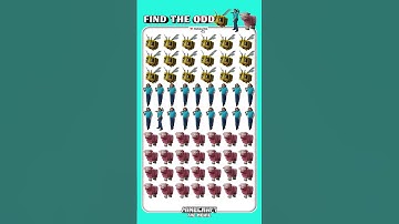 Find The Odd Emoji Out 😲 | A Minecraft Movie  | Quiz, Puzzle 🧩 #shorts