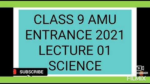 amu class 9 entrance paper 2023