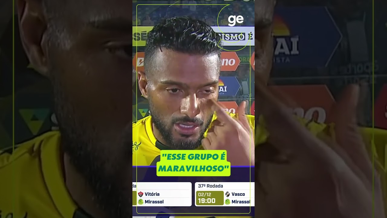 REINALDO ELOGIA VITÓRIA DO MIRASSOL E PROJETA LIBERTADORES | #shorts | ge.globo