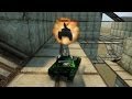 Улётный паркур #2 /Бездна. Tanki Online - Funny Parkour on WASP tanks / игры танки