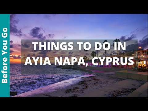 Video: Unde să mergi cu copii în Ayia Napa?