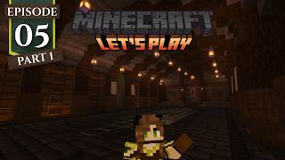 Finishing The Storage Room! | Minecraft Let's Play: Episode 5 - Part 1