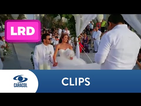 La boda de Nataly Umaña y Alejandro Estrada | Caracol TV