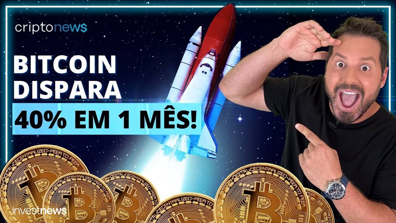 Bitcoin (BTC) dispara 40% em um mês e tem MELHOR COMEÇO de ano