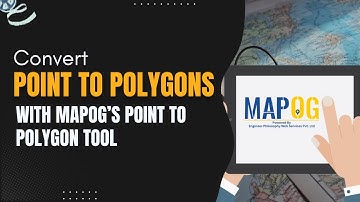 Convert Point Data into Polygons with MAPOG’s Point to Polygon Tool  #DataVisualization #mapog #gis