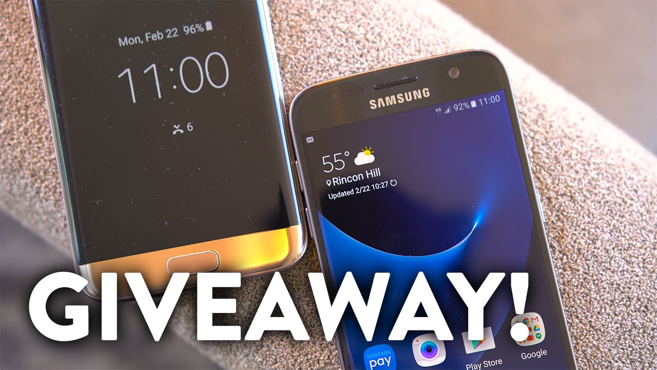 Galaxy S7 vs Galaxy S7 Edge Giveaway! - Galaxy S7 vs Galaxy S7 Edge Giveaway!