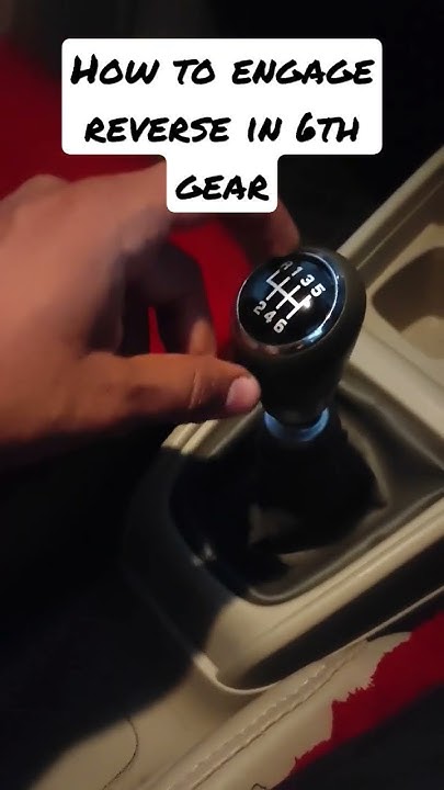 How to Engage Reverse Gear in 6 speed manuals | #shorts #howto #maruti ...