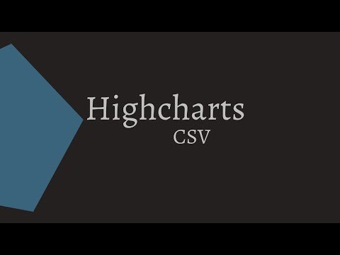 Highcharts - Use