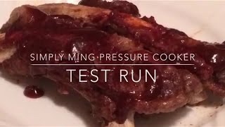 cooker pressure ming simply run test