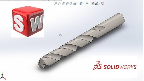 How to Design and Get Analysis done on Drill Bit Part-1(SolidWorks 2017 + Ansys Workbench 17)