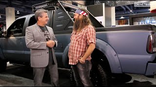 Line-X Protects a Commanding Truck for Duck Dynasty’s Willie Robertson