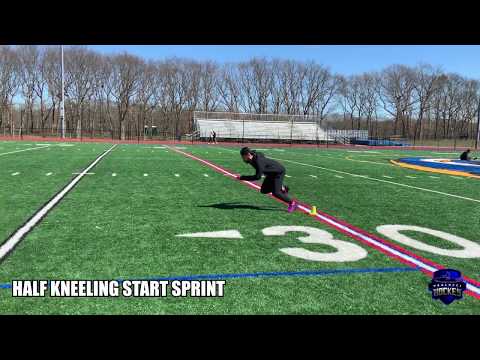 Half Kneeling Start Sprints