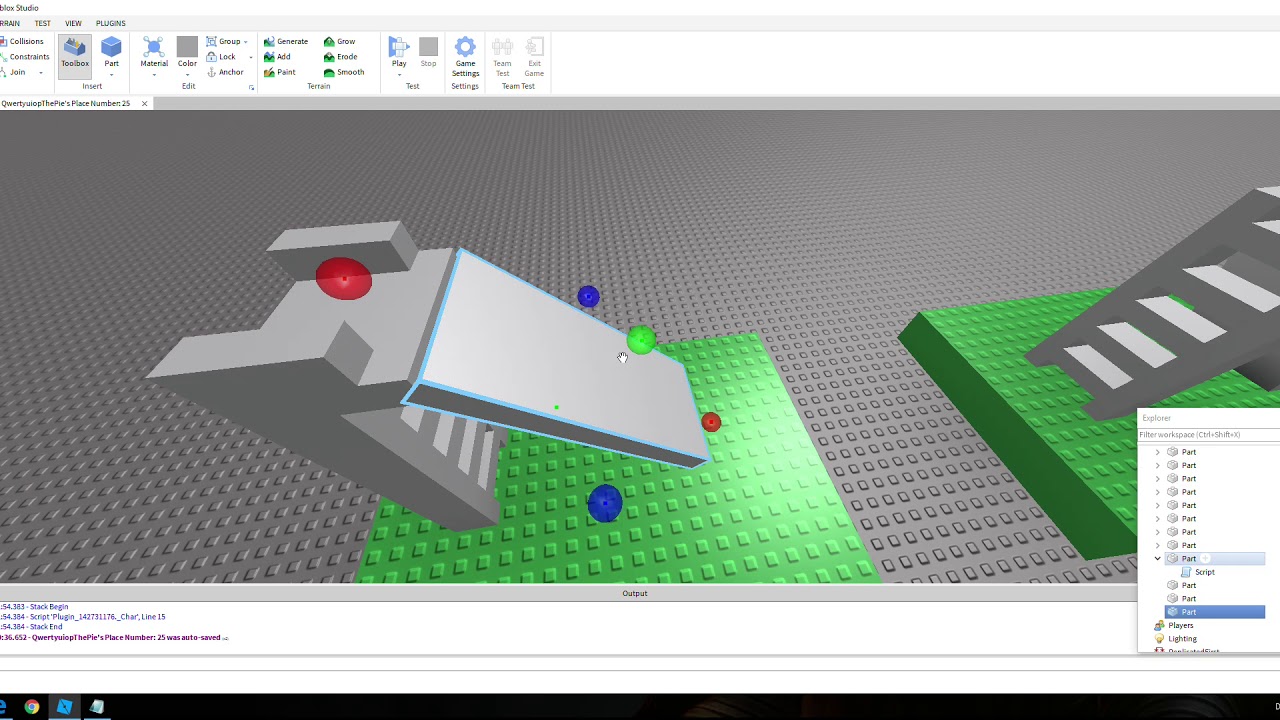 How To Make A Grey Slide That Works In ROBLOX YouTube