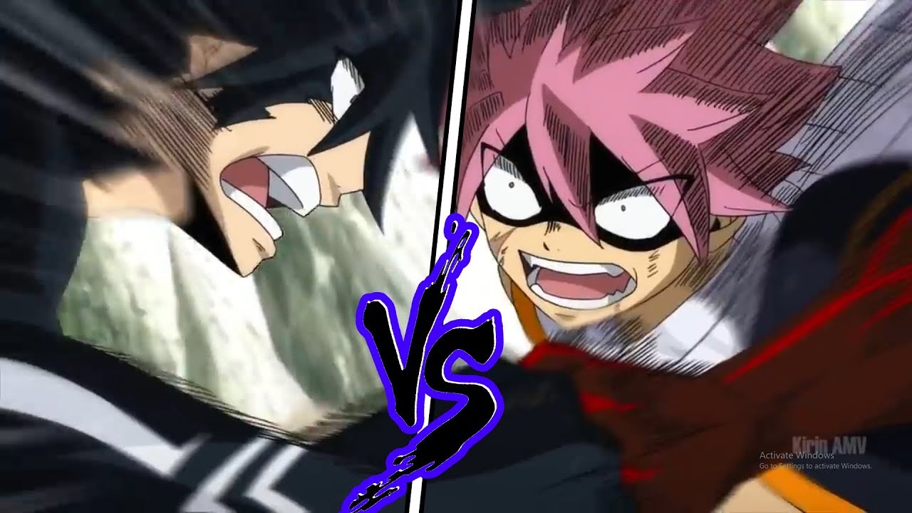 Amv ナツ Natsu E N D Vs グレイ Gray Devil Slayer Full Fight フェアリーテイル シーズン 3 Youtube