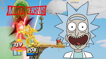Rick Portal Combo is INSANE in Multiversus