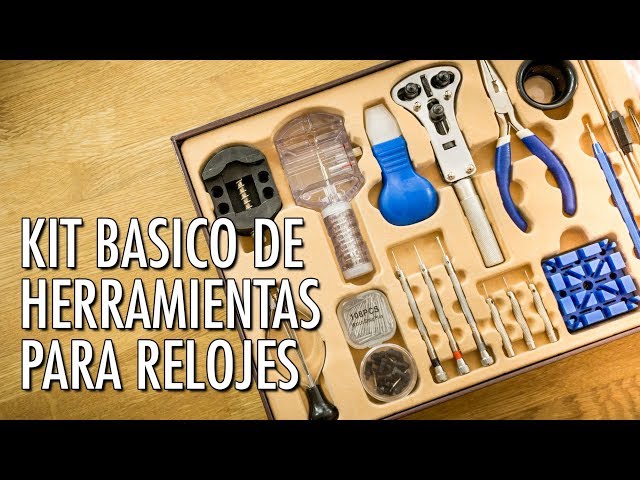Taller De Relojero - Colección De Varias Herramientas Para Reparar