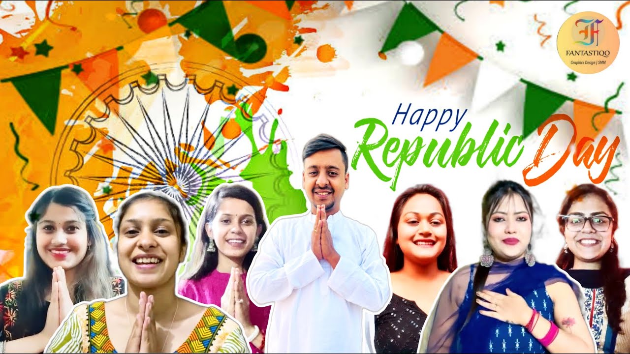 Team Fantastiqo Wishes You a Happy Republic Day || GIVEAWAY ALERT||50K||