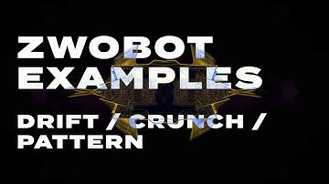 ZwoBot in Ableton Tutorial - Examples 01 - Drift / Crunch / Pattern