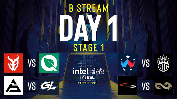 IEM Katowice 2025 - Day 1 - Stream B - FULL SHOW