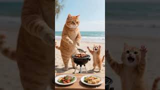 Feeling Tired? Watch This Video A Healing Day With A Ginger Cat Dad & His Son