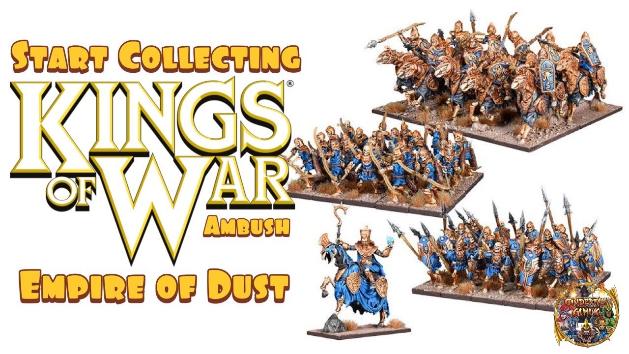 Start Collecting Kings of War Ambush Empire of Dust YouTube