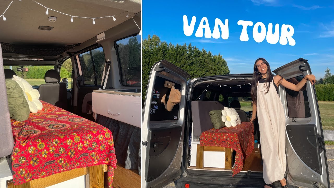 VAN TOUR | Conoce mi mini furgo Camper Fiat Doblò